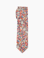 MULTICOLORED FLORAL TIE SUIT