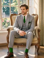 GREEN TIE SUIT SERIES