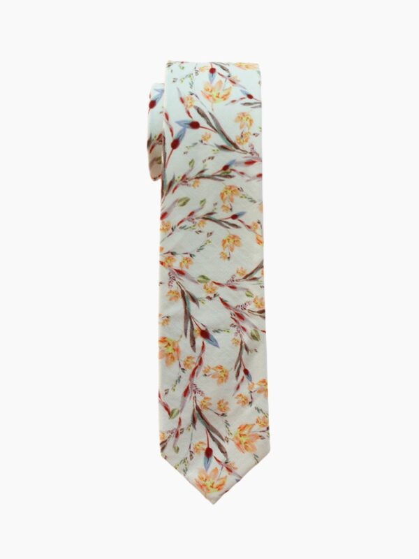 MINT FLORAL NECKTIE SUIT