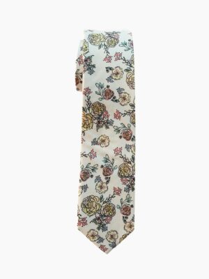 WHISPER BLUE FLORAL TIE SUIT