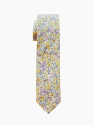 LILAC FLORAL NECKTIE SUIT