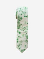 GRASS GREEN FLORAL TIE SUIT