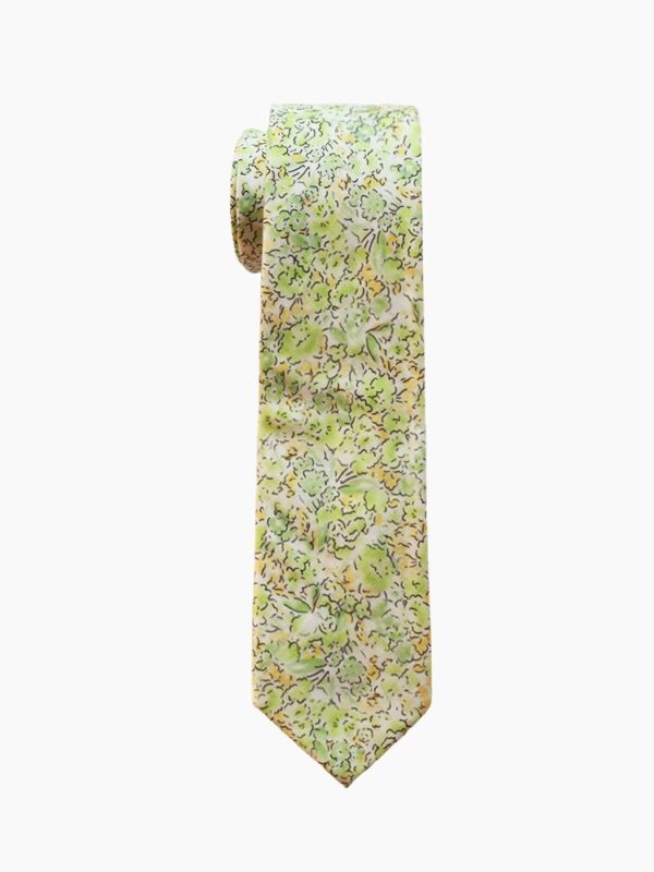 LILAC FLORAL NECKTIE SUIT