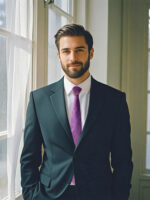 BOUQUET VELVET TIE