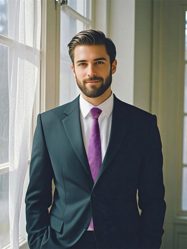 BOUQUET VELVET TIE