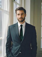EMERALD VELVET TIE
