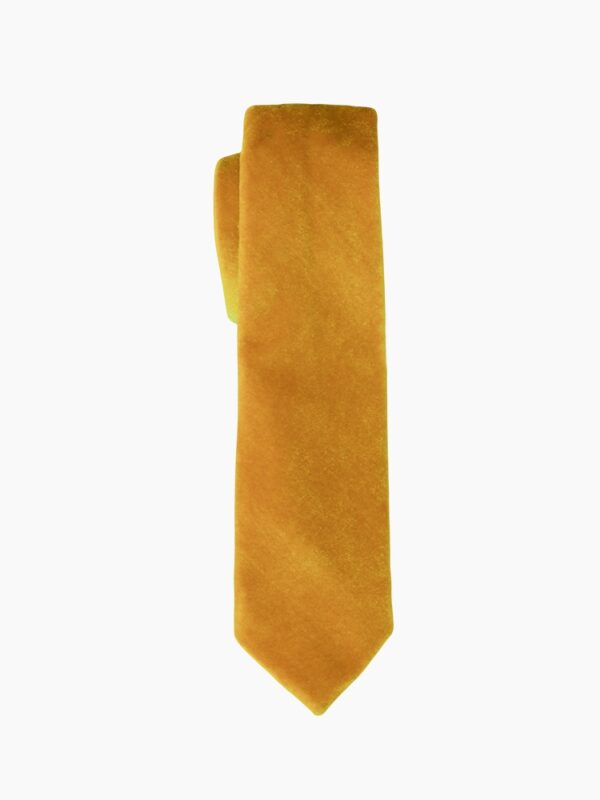 SUNFLOWER VELVET TIE
