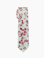 GRASS GREEN FLORAL TIE SUIT
