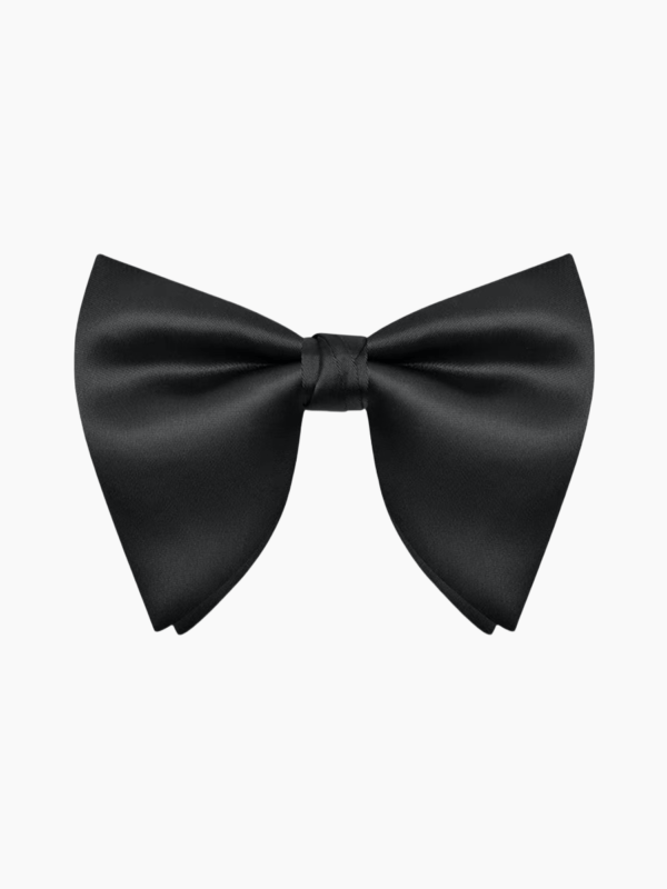 BLACK BUTTERFLY BOW TIE