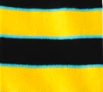 bee - inspired striped