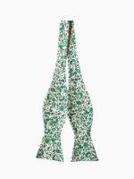 GRASS GEEN LEAF SELF-TIED BOW TIE