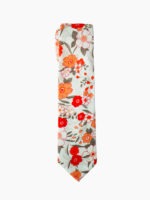 BLUE FLORAL MEN'S TIES SUIT