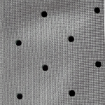 grey navy dot