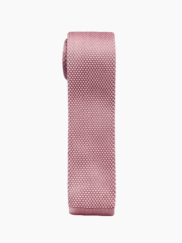 DUSTY PINK MEN'S KNITTING TIE