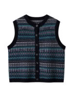 FAIR ISLE PATTERNED SLEEVELESS