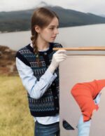 FAIR ISLE PATTERNED SLEEVELESS