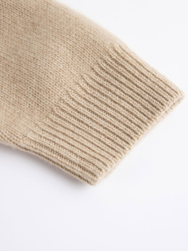 100% PURE CASHMERE FAIR ISLE SWEATER