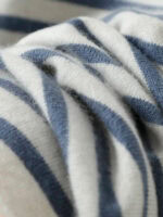 3 - COLOR PURE CASHMERE STRIPED SWEATER