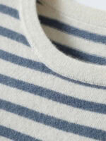 3 - COLOR PURE CASHMERE STRIPED SWEATER
