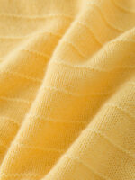 100% CASHMERE HOODED SWEATER | DARK GREY, WHITE, SUNFLOWER YELLOW