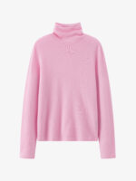 100% CASHMERE SLIM-FIT TURTLENECK SWEATER | SOFT CAMEL, CHARCOAL GREY, BLUSH PINK