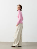 100% CASHMERE SLIM-FIT TURTLENECK SWEATER | SOFT CAMEL, CHARCOAL GREY, BLUSH PINK