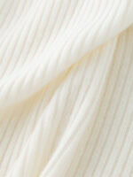 100% CASHMERE U-NECK RIBBED CAMISOLE | IVORY WHITE & TAUPE BROWN