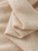 100% CASHMERE V-NECK CAMISOLE | JET BLACK & SOFT CREAM